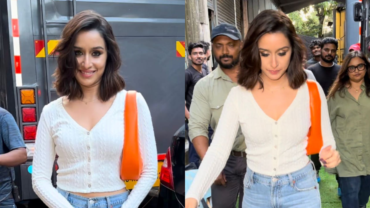 Shraddha Kapoor in white top and jeans