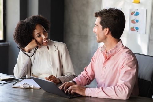 Signs your boss likes you but is hiding it