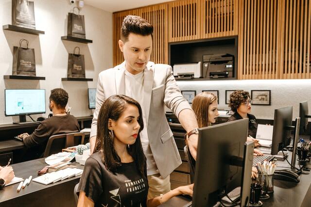Signs your boss likes you but is hiding it