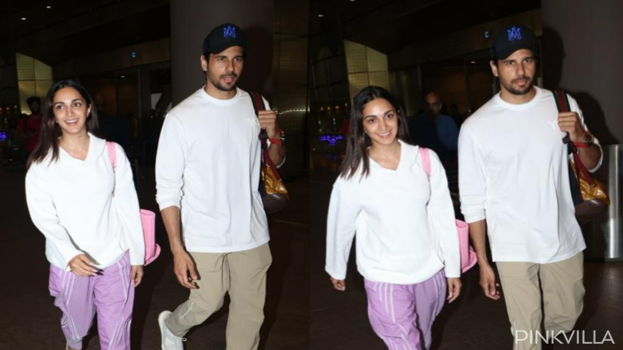 Sidharth Malhotra and Kiara Advani twin in white as they return from latter's  birthday vacay; check VIDEO | PINKVILLA