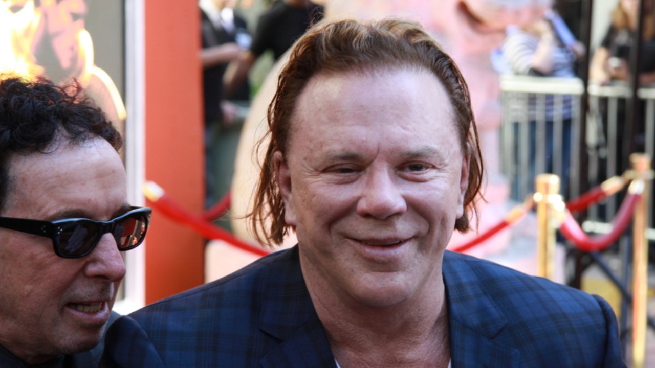 Mickey Rourke's plastic surgery