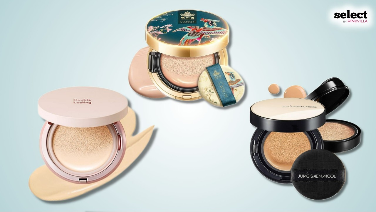 LOVB LOVB Cushion Foundation Makeup for Natural Looking Glow | Long-Lasting  Buildable Coverage | Lightweight and Moisturizing Korean Cushion Makeup 