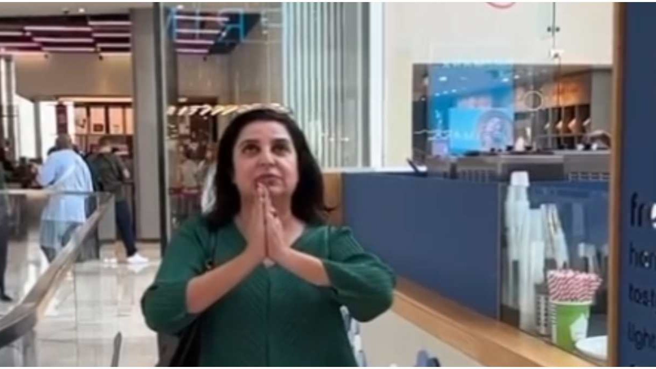 WATCH: Farah Khan’s HILARIOUS video from London has K3G connection; Karan Johar, Abhishek Bachchan go ROFL