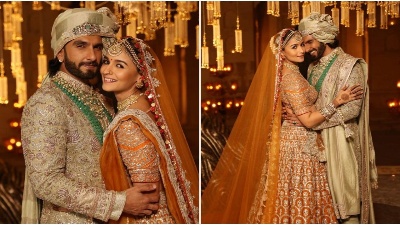 Rocky Aur Rani Kii Prem Kahaani: Alia Bhatt, Ranveer Singh look captivating in wedding photoshoot; fans react