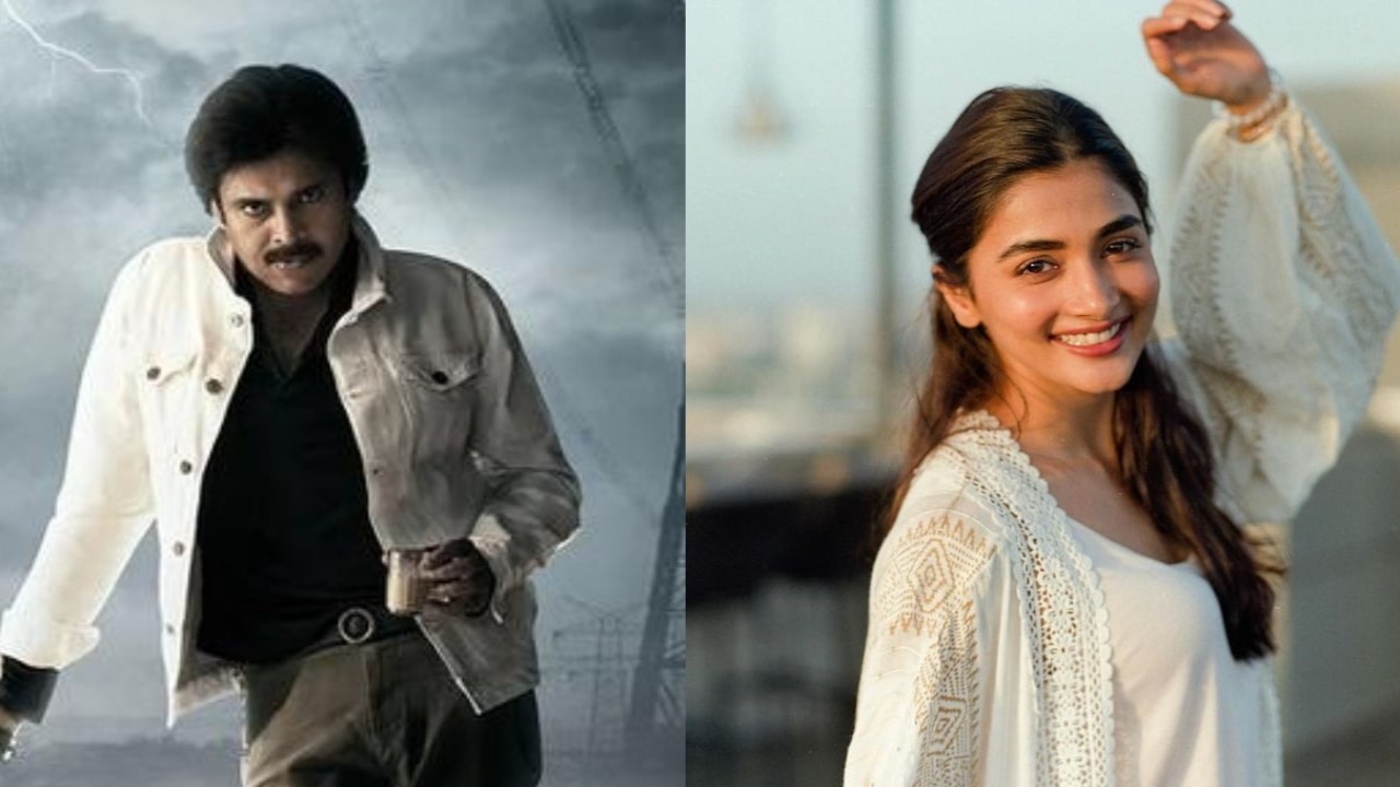 Is Pooja Hegde a part of Pawan Kalyan's Ustaad Bhagat Singh? (PC: IMDb & Pooja Hegde Instagram) PC: IMDb & Pooja Hegde Instagram