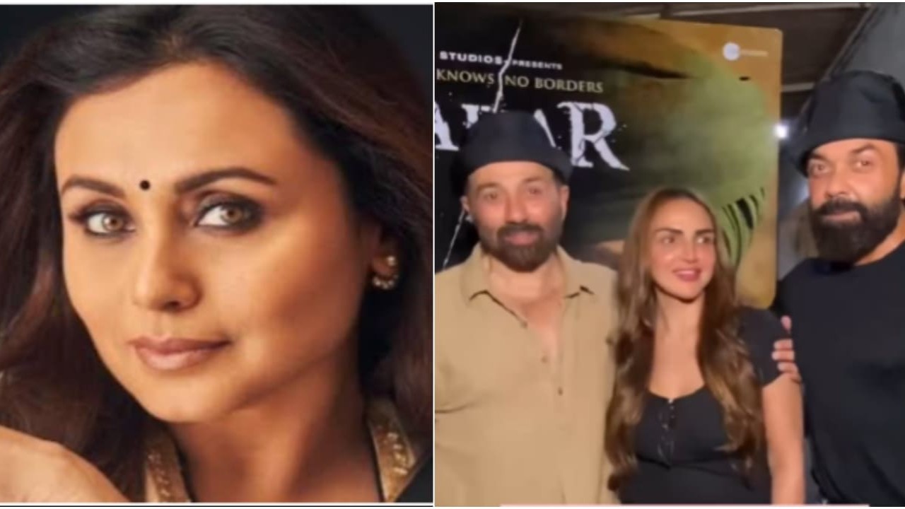 Bollywood Newsmakers of the Week: Rani Mukerji had miscarriage in 2020; Sunny Deol-Esha watch Gadar 2 and more Bollywood Newsmakers of the Week: Rani Mukerji had miscarriage in 2020; Sunny Deol-Esha watch Gadar 2 and more