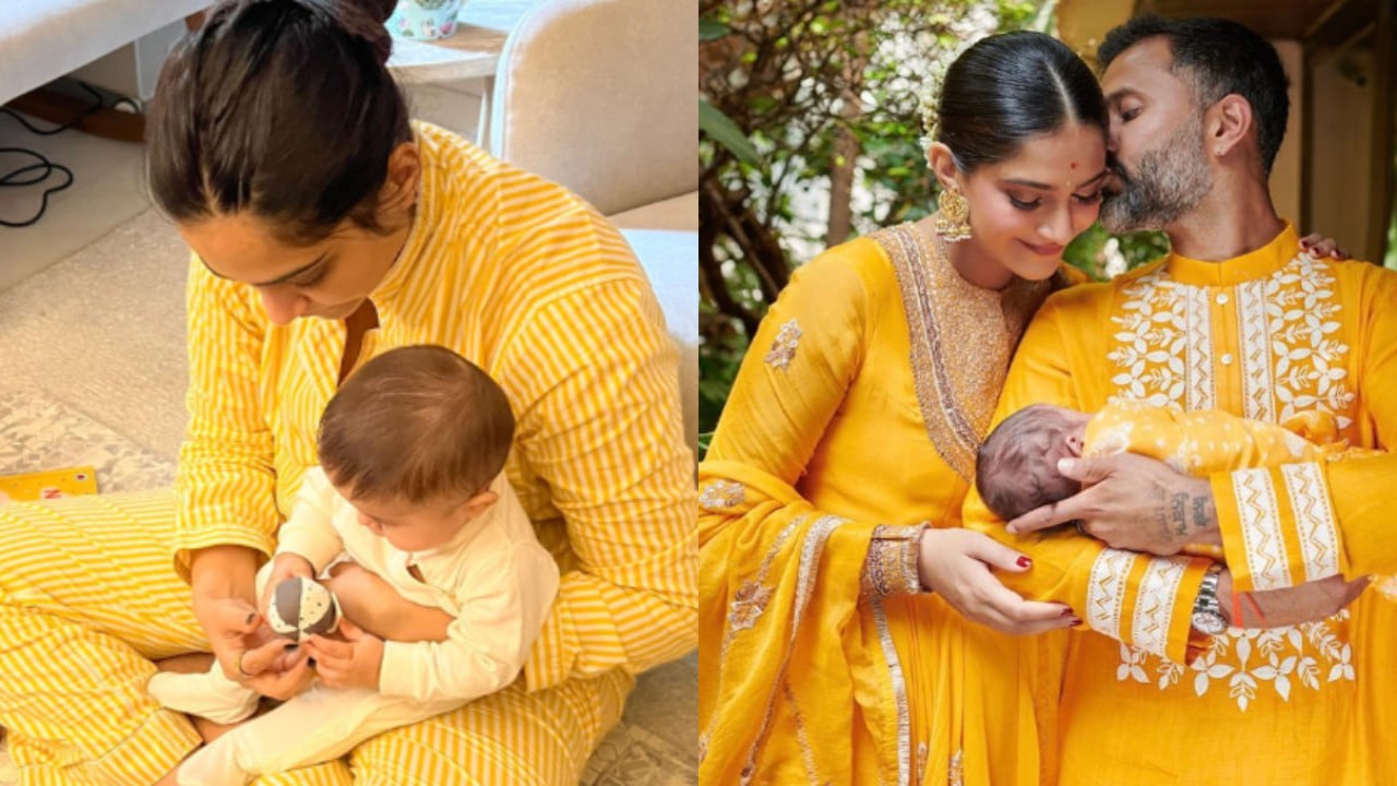 Image: Instagram Happy Birthday Vayu: 7 times Sonam Kapoor, Anand Ahuja offered cutesy glimpses of their son