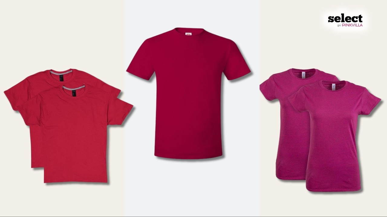 12 Best Red T-Shirts for Men And Women to Look Effortlessly Stylish