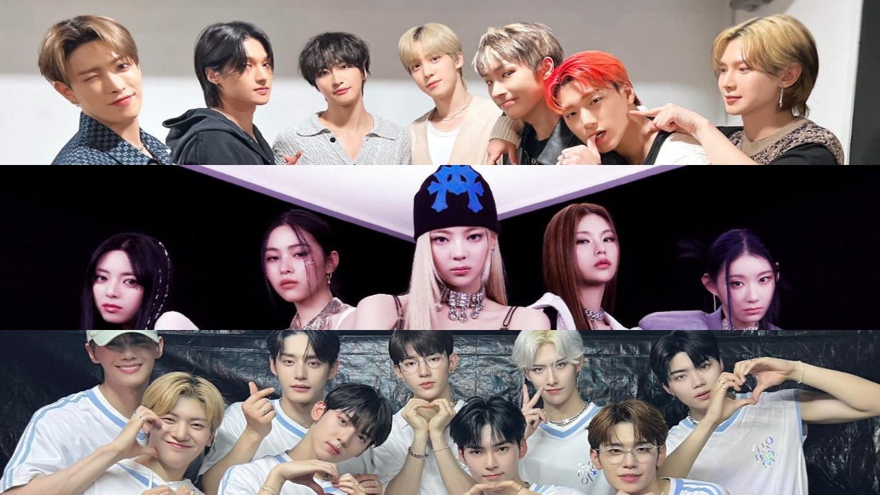 ATEEZ, ITZY, ZEROBASEONE; Credits: Official X handle