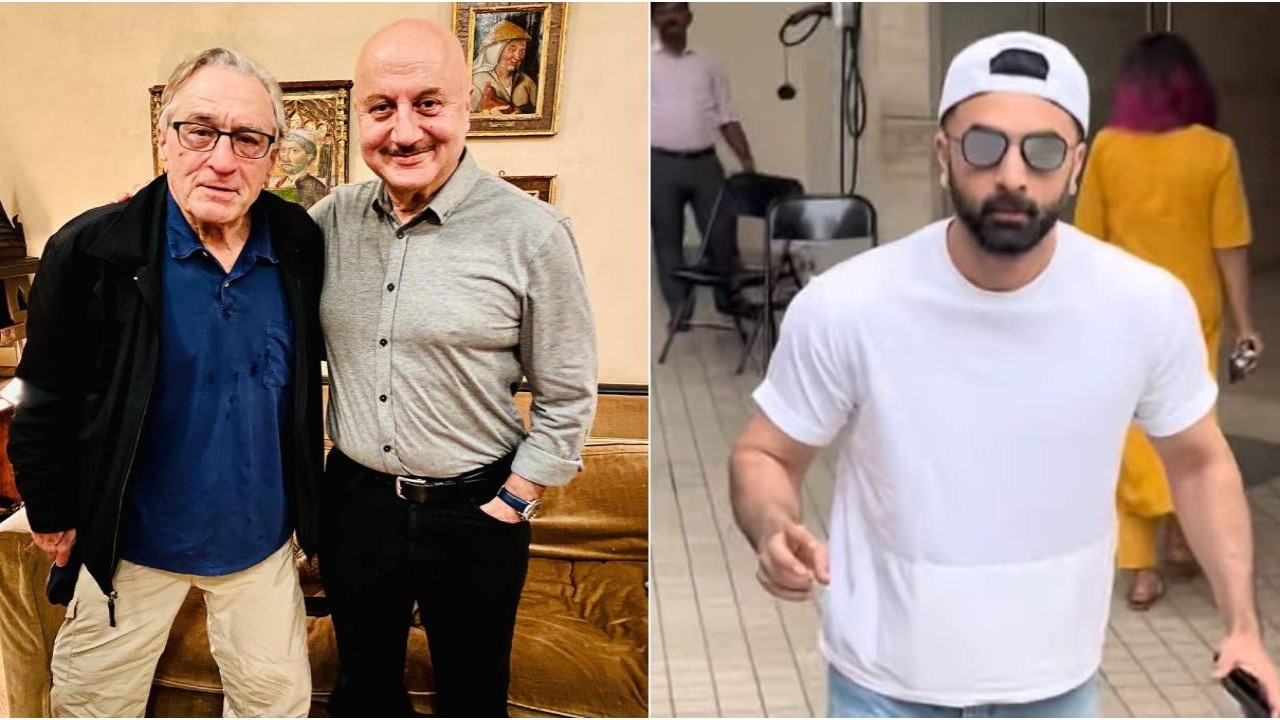 Ranbir Kapoor and Anil Kapoor's fanboy moment with Robert De Niro in throwback PICS shared by Anupam Kher