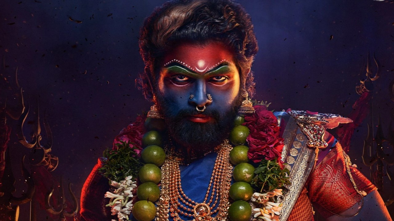 Allu Arjun in Pushpa 2 (Image credits: Mythri Movie Makers) Allu Arjun, Pushpa 2