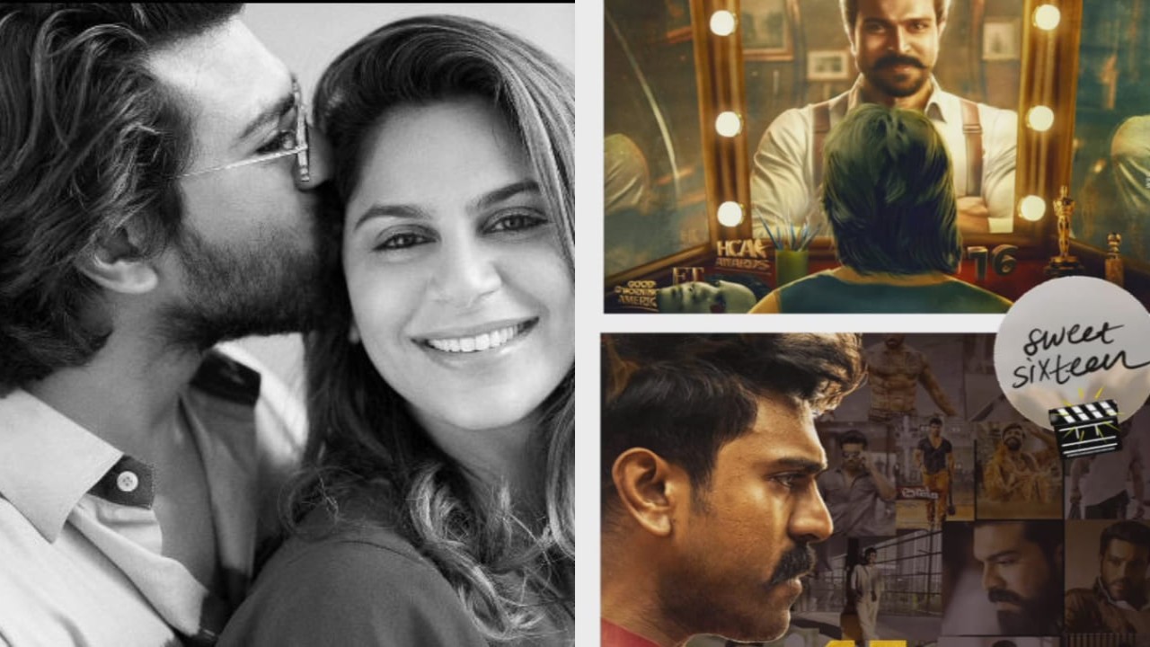 Ram Charan completes 16 glorious years in cinema; Upasana Konidela shares post wishing him (PC. Ram Charan Instagram) Ram Charan completes 16 years in cinema, Upasana Konidela wishes him via social media
