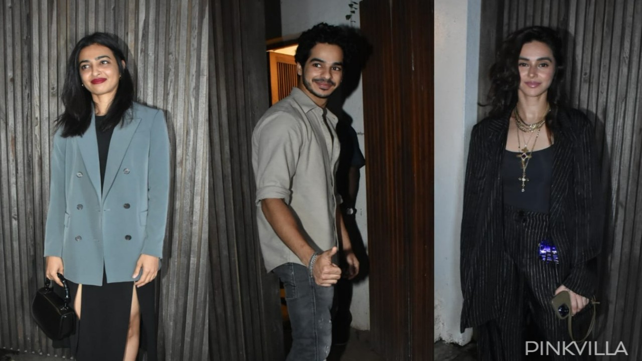 Shibani Dandekar, Ishaan Khattar, Radhika Apte
