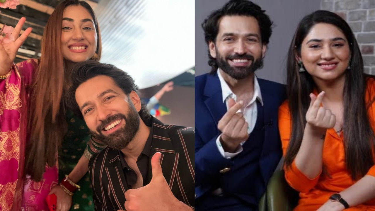 Bade Achhe Lagte Hain 3's Nakuul Mehta-Disha Parmar have hilarious banter over her last leg of pregnancy
