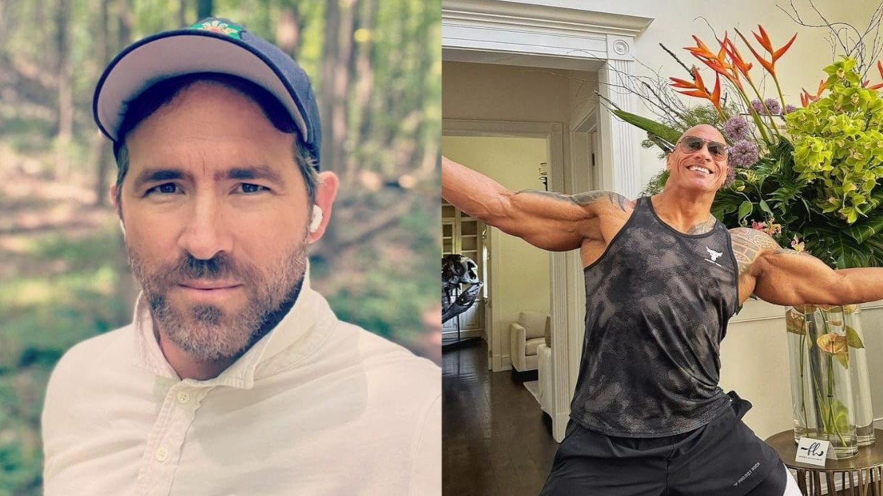 Ryan Reynolds and Dwayne Johnson (Instagram) Instagram