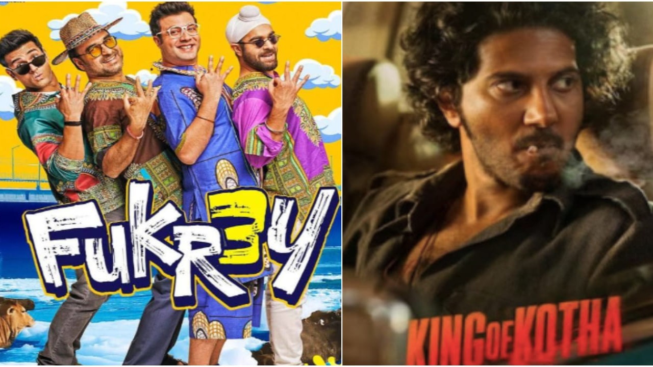 What to watch this weekend: From Fukrey 3, Tumse Na Ho Payega to King of Kotha; here's a list