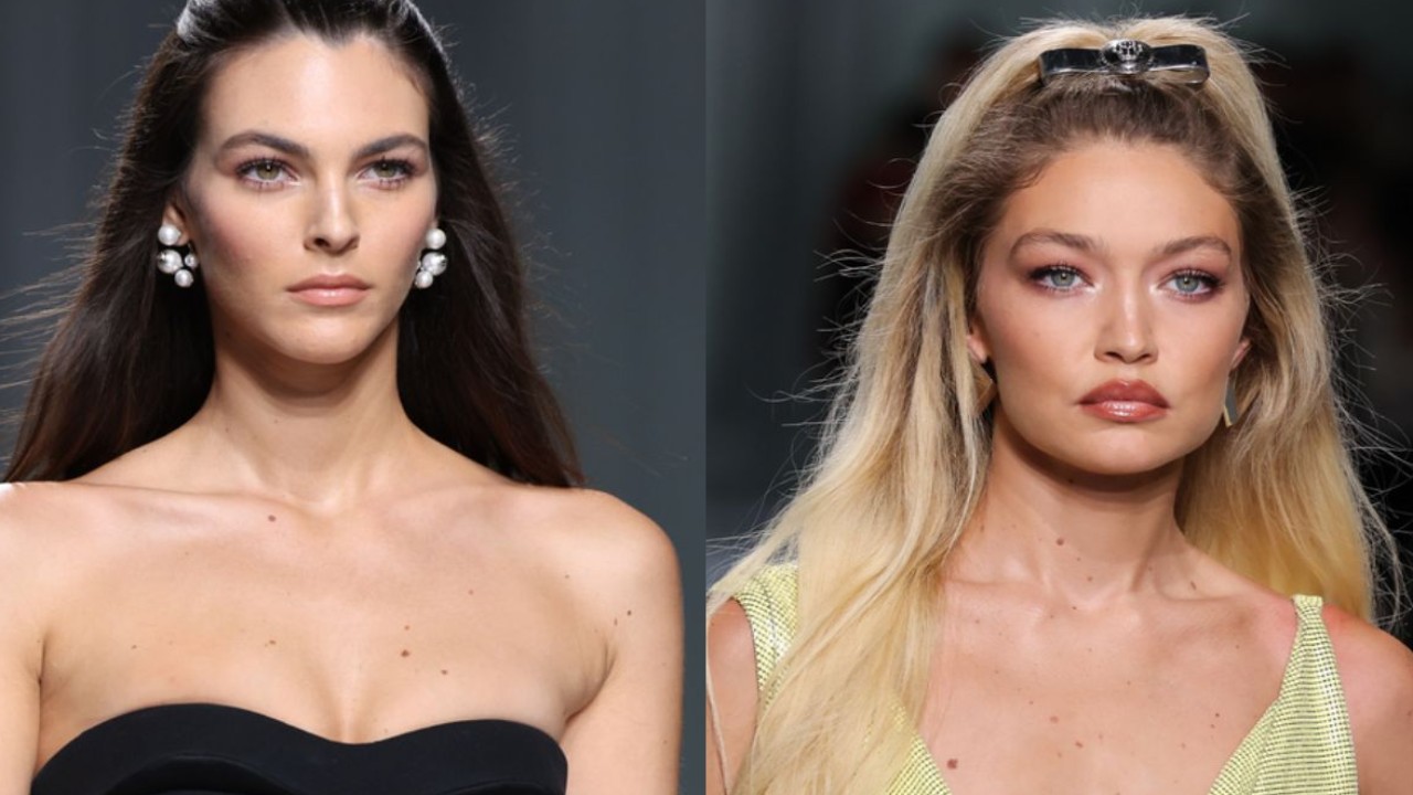 Gigi Hadid and Vittoria Ceretti (Getty Images) Getty Images