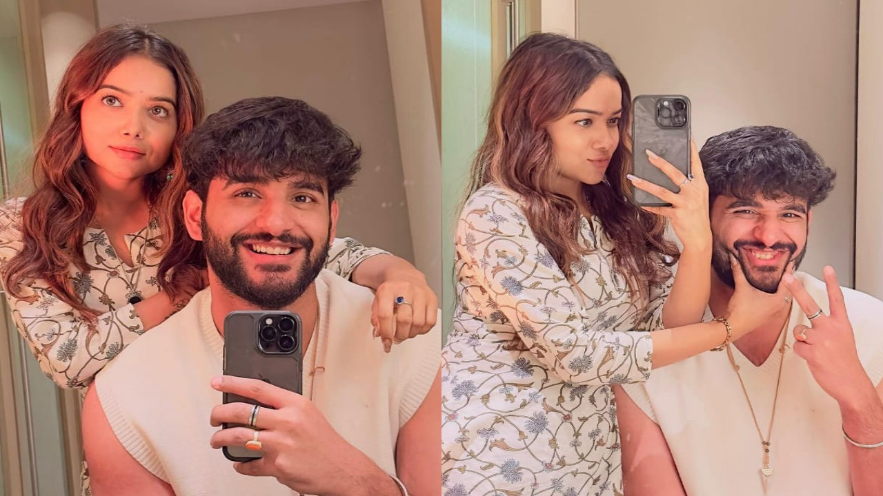 Bigg Boss OTT 2 fame Abhishek Malhan drops goofy mirror selfies with Manisha Rani; Tony Kakkar REACTS Abhishek Malhan, Manisha Rani