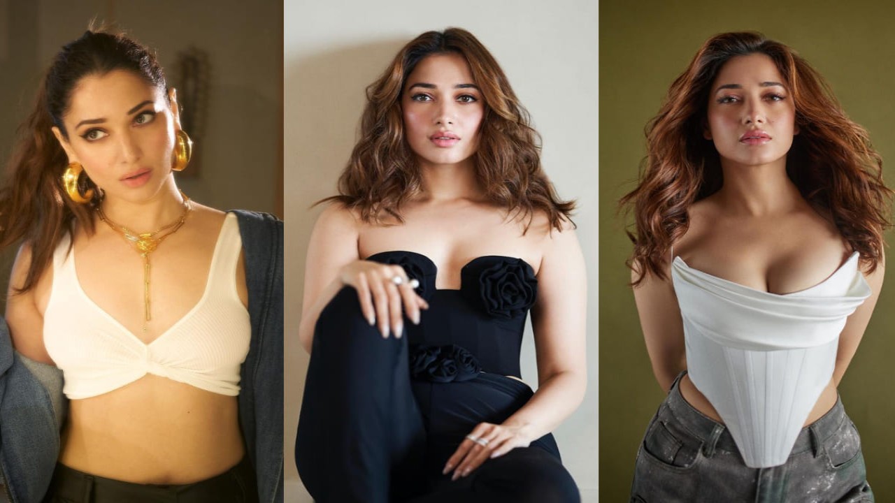 Tamannaah Bhatia's 3 unforgettable bold pant and top pairings that set the fashion bar high (PC: Tamannaah Bhatia Instagram) Tamannaah Bhatia's 3 unforgettable bold pant and top pairings that set the fashion bar high (PC: Tamannaah Bhatia Instagram)