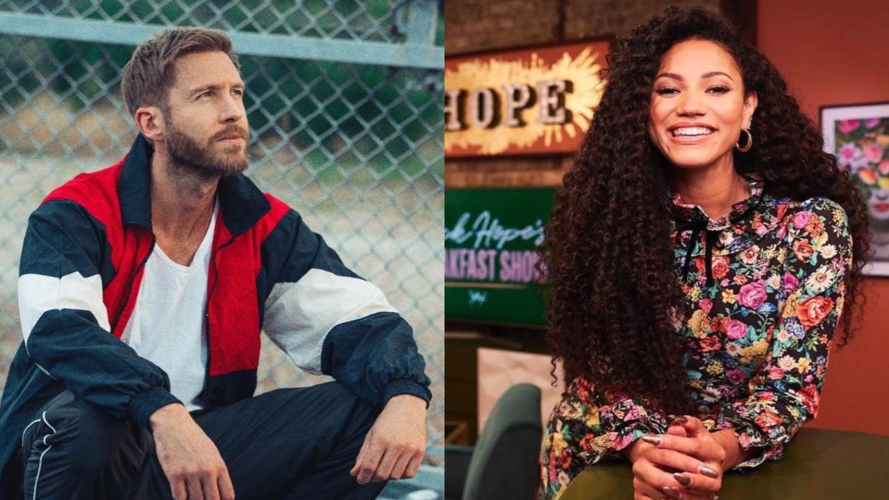 Calvin Harris, Vick Hope (instagram)