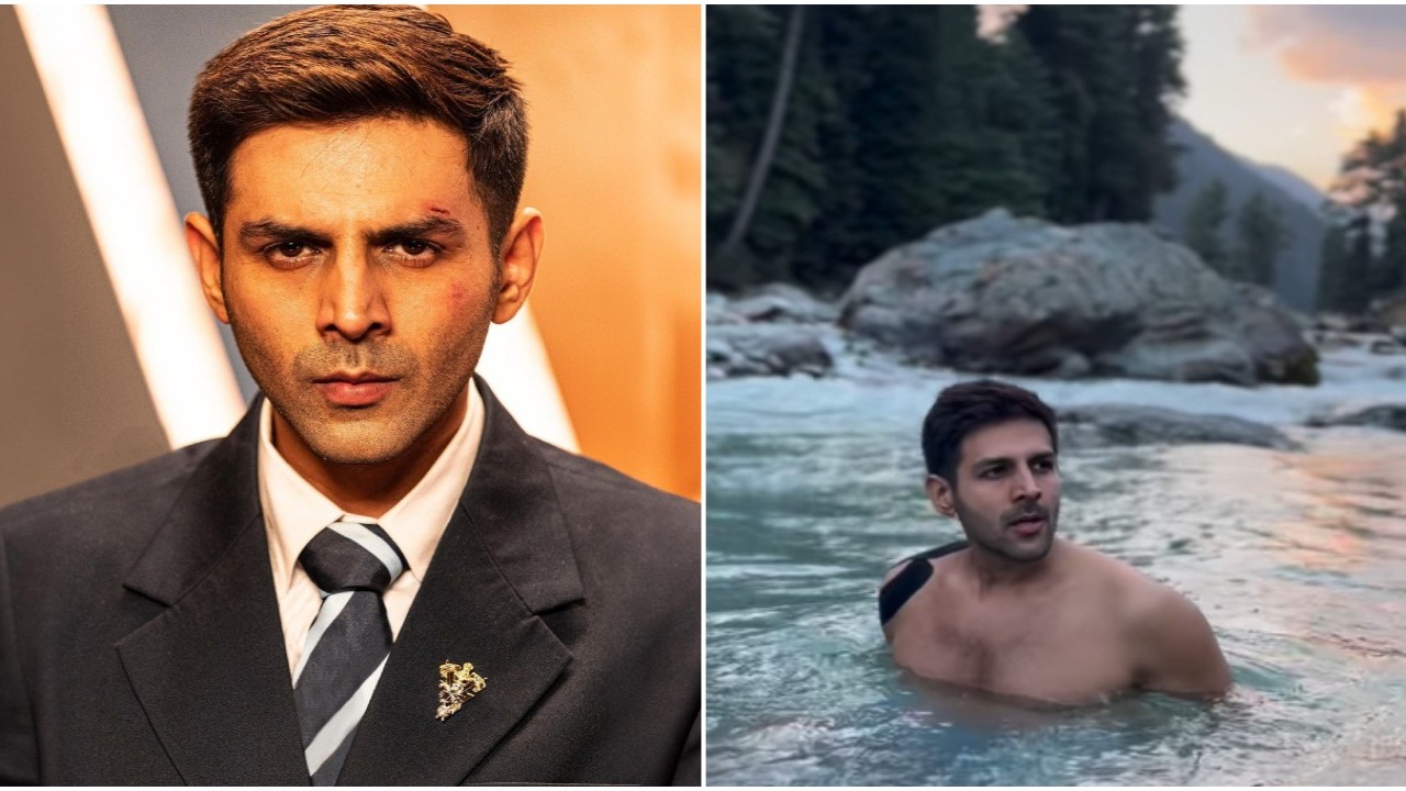 Kartik Aaryan wraps up Chandu Champion schedule (Pic Courtesy: Instagram) Chandu Champion: Here's how Kartik Aaryan wrapped up action schedule of Kabir Khan's movie in Kashmir; WATCH