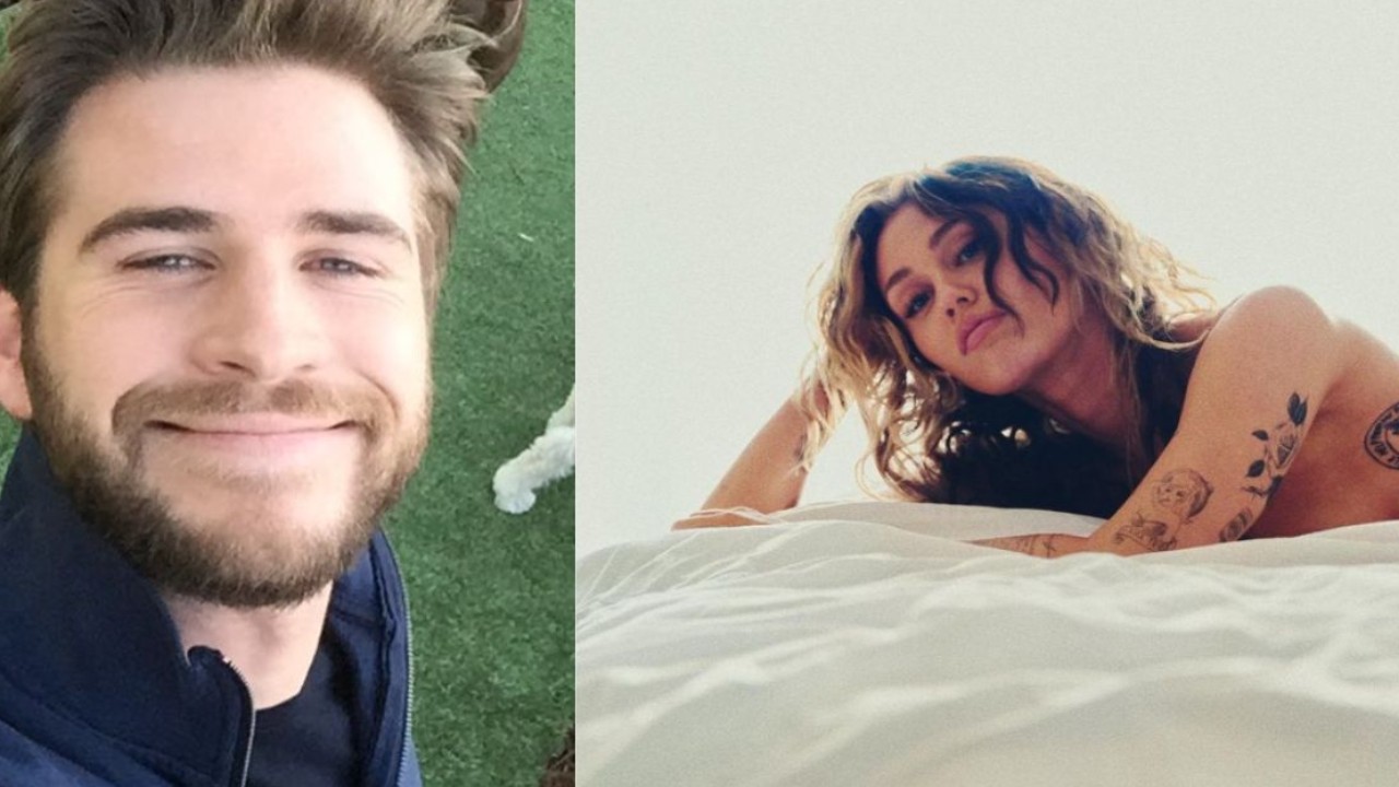 Miley Cyrus and Liam Hemsworth (Instagram) Instagram