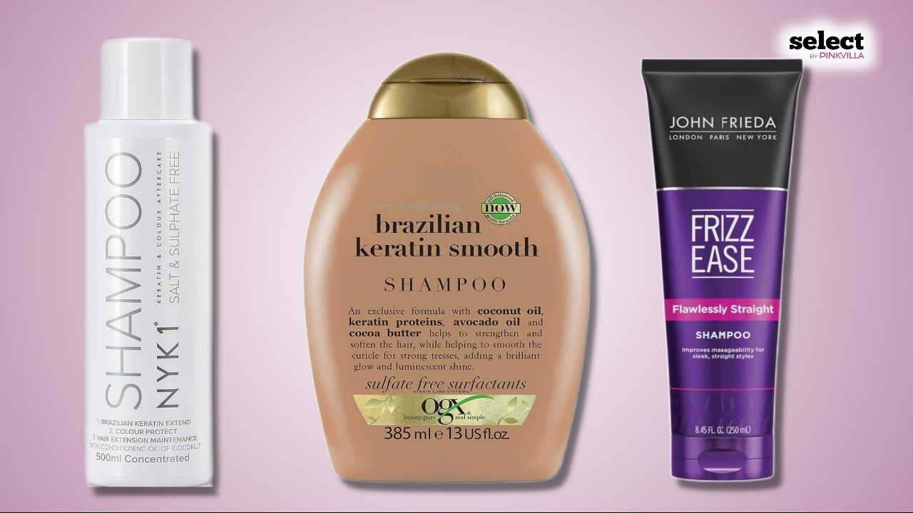 Hair-Straightening Shampoos for Smooth And Manageable Tresses