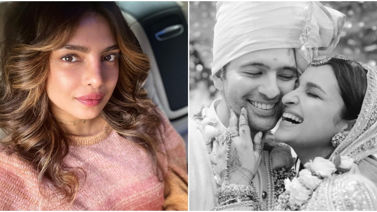 Bollywood Newswrap, Sep 25 (Pic Courtesy: Priyanka Chopra Instagram/House On The Clouds) Bollywood Newswrap, Sep 25: Parineeti Chopra-Raghav Chadha share first pics from wedding; Priyanka Chopra wishes couple