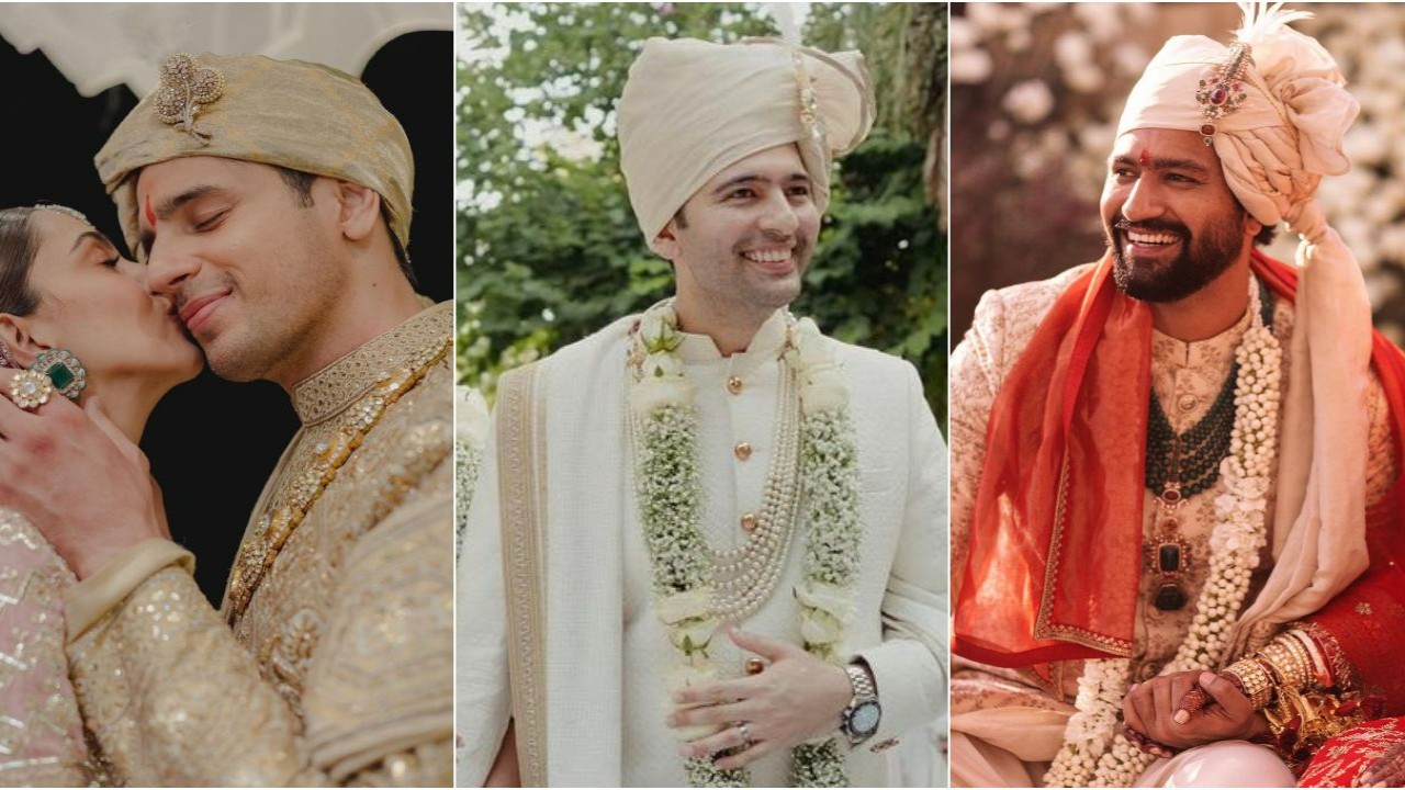 Raghav Chadha, Vicky Kaushal, Sidharth Malhotra: 7 celeb grooms who redefined men's wedding jewelry trends
