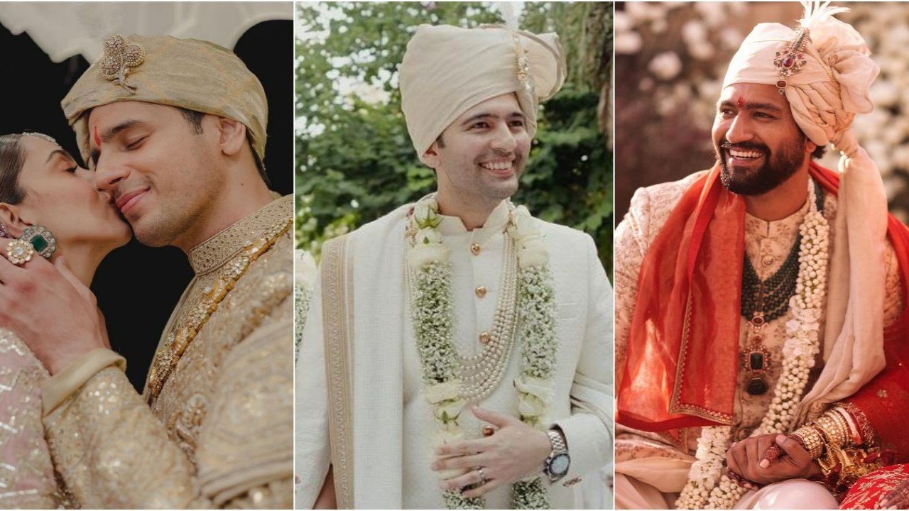 Raghav Chadha, Vicky Kaushal, Sidharth Malhotra: Celeb grooms who redefined men's wedding jewelry (House on the Clouds, Joseph Radhik) Raghav Chadha, Vicky Kaushal, Sidharth Malhotra: 7 celeb grooms who redefined men's wedding jewelry trends