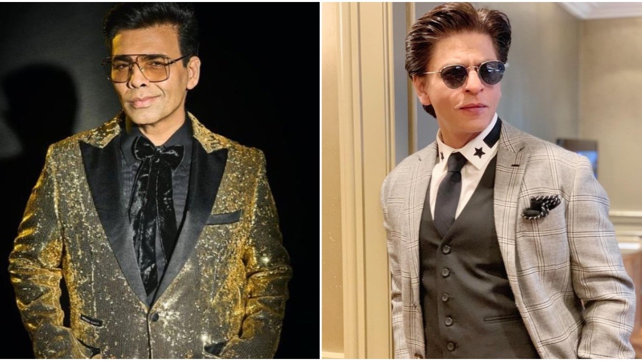 PC: Sheldon Santos, Shah Rukh Khan (Instagram) Karan Johar and Shah Rukh Khan