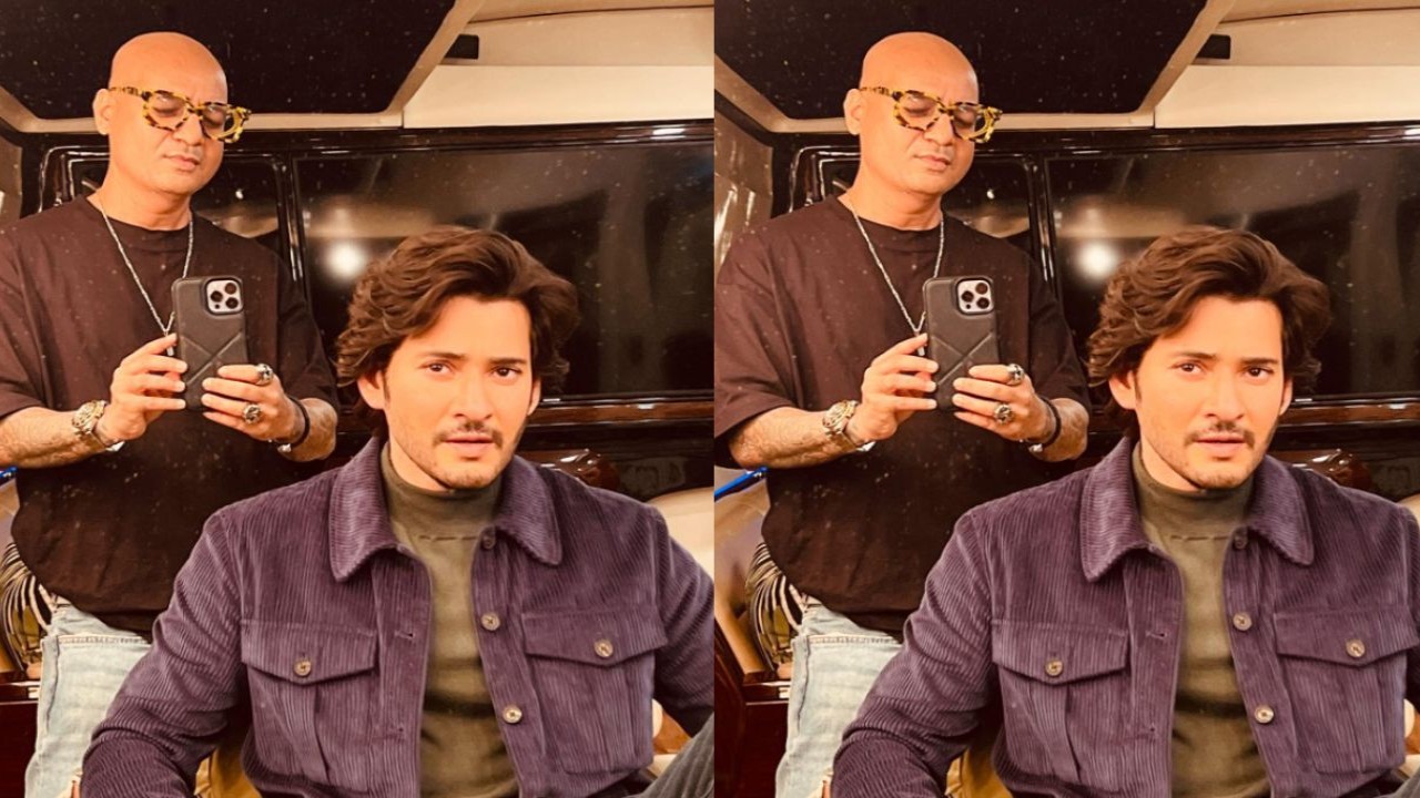 Mahesh Babu's stylish transformation ignites hearts; Check out his new look (PC: Aalim Hakim Instagram) PC: Aalim Hakim
