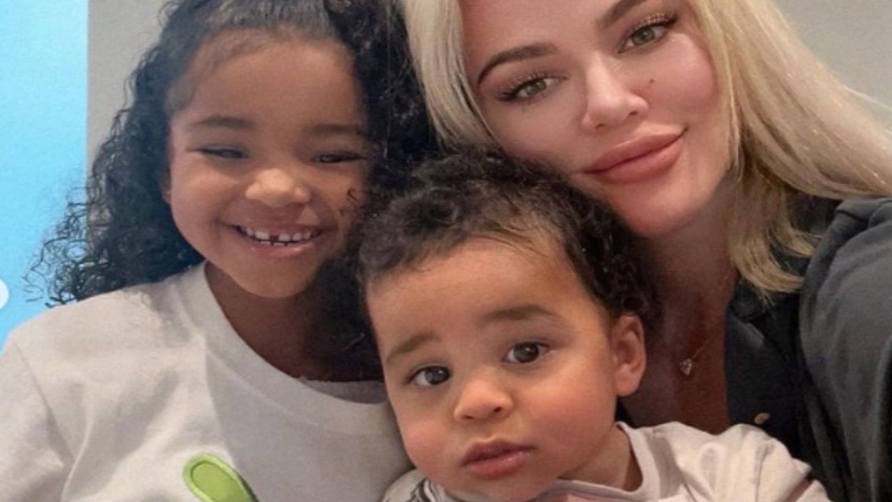 Khloe Kardashian with True and Tatum (Instagram) Khloe Kardashian with True and Tatum (Instagram)