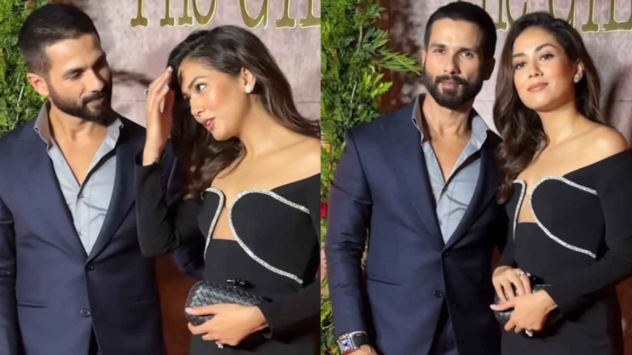 Mira-Rajput-shahid-kapoor-self-portrait-bottega-veneta-formal-wear-style-fashion