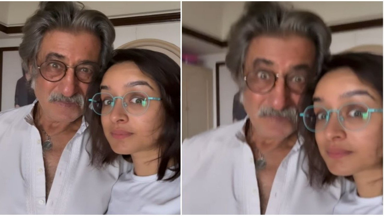 Shakti Kapoor and Shraddha Kapoor