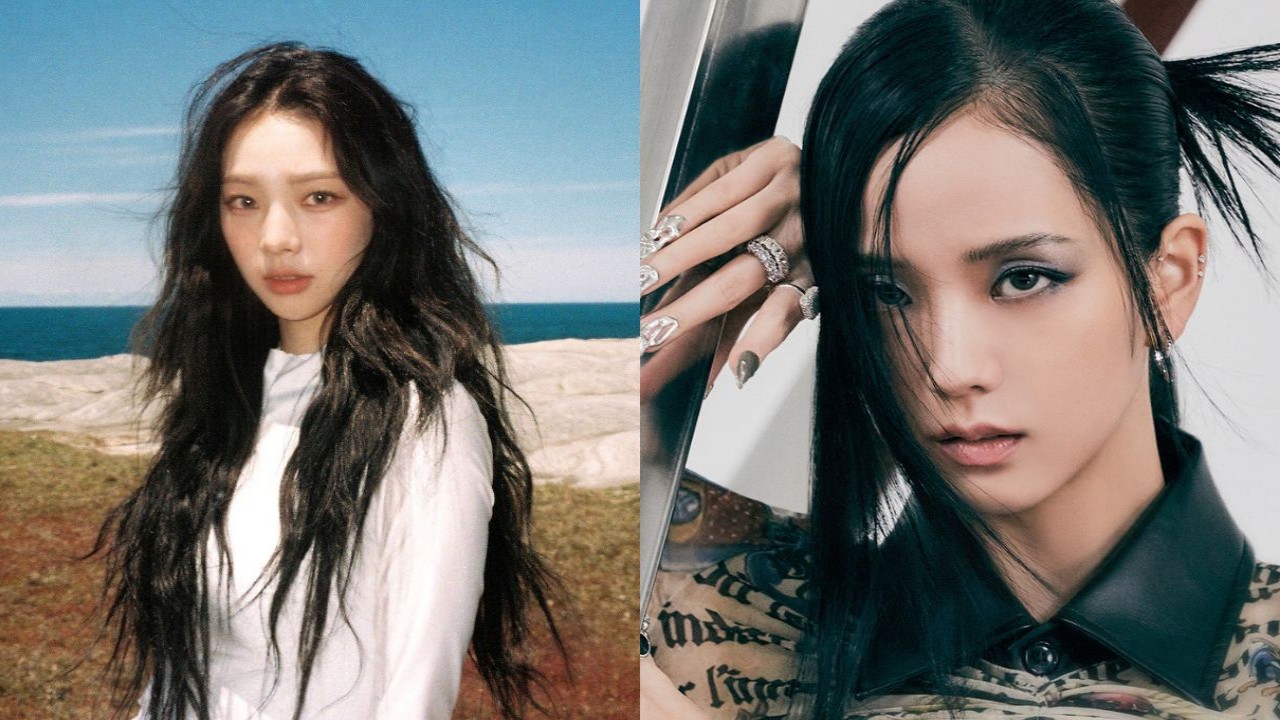 aespa's KARINA, BLACKPINK JISOO; Credits: SM Entertainment, YG Entertainment aespa's KARINA, BLACKPINK JISOO; Credits: SM Entertainment, YG Entertainment