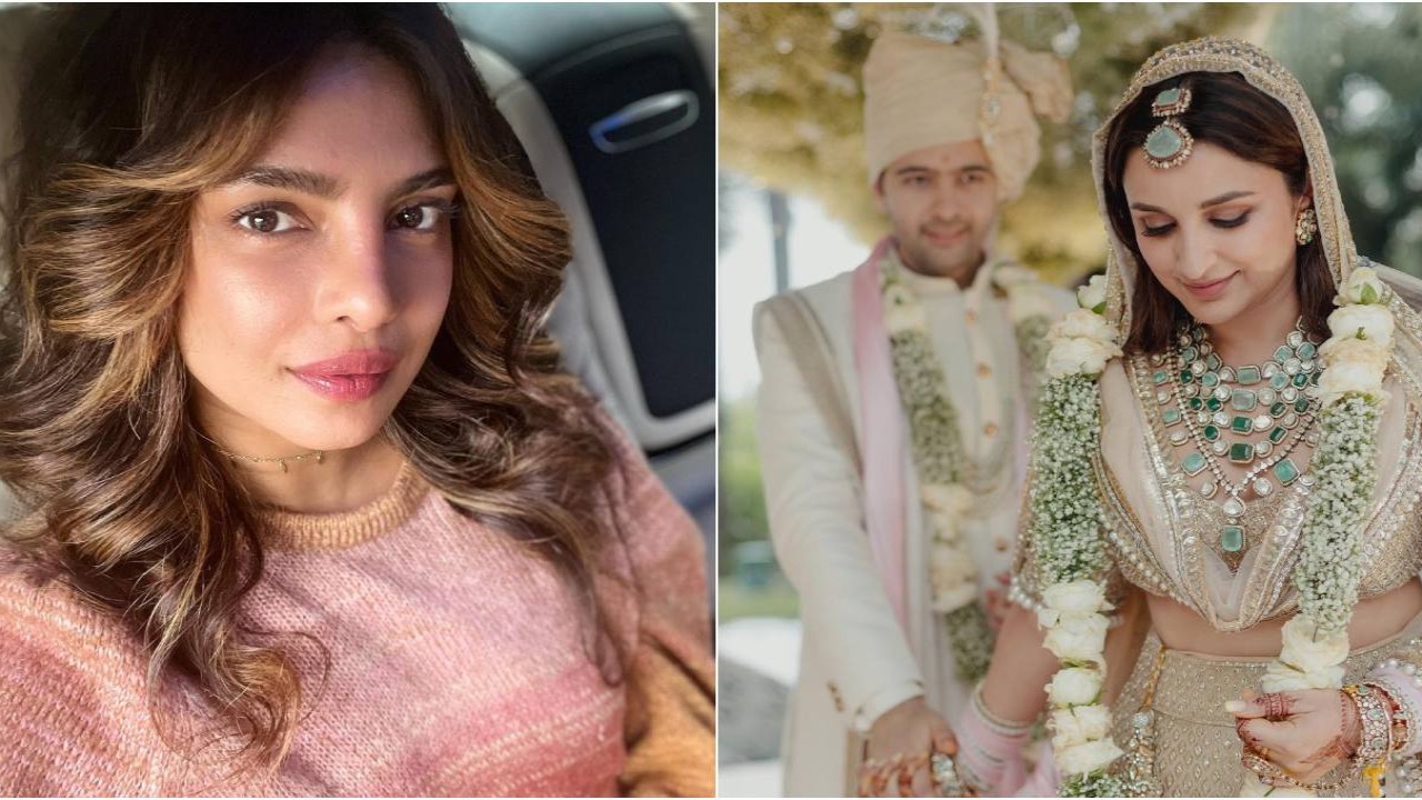 Picture courtesy: Priyanka Chopra Instagram / Parineeti Chopra Instagram 'Welcome to the Chopra family': Priyanka Chopra pens note greeting newlyweds Parineeti Chopra and Raghav Chadha