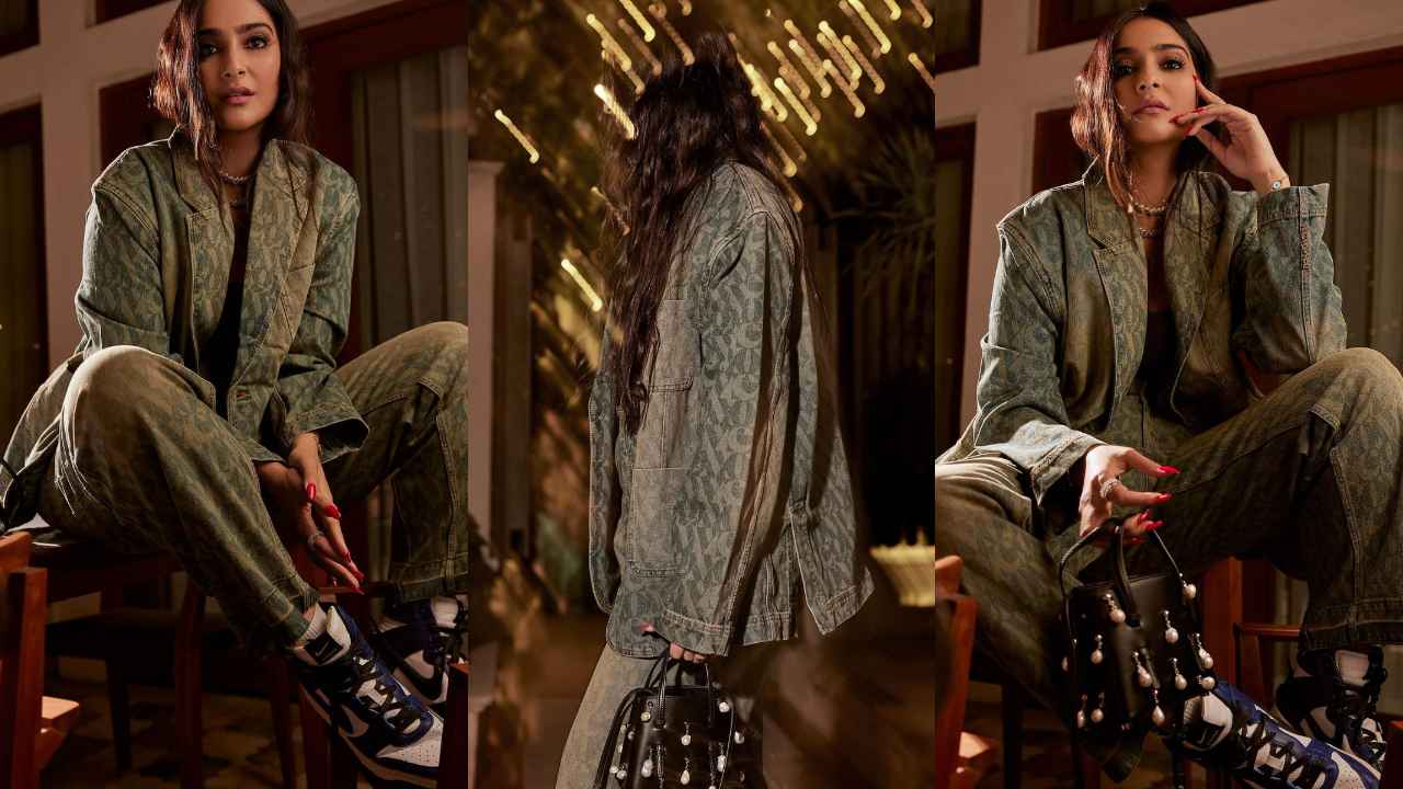 Sonam Kapoor Ahuja cements her status as the OG fashionista in VNV’s grunge denim-on-denim ensemble