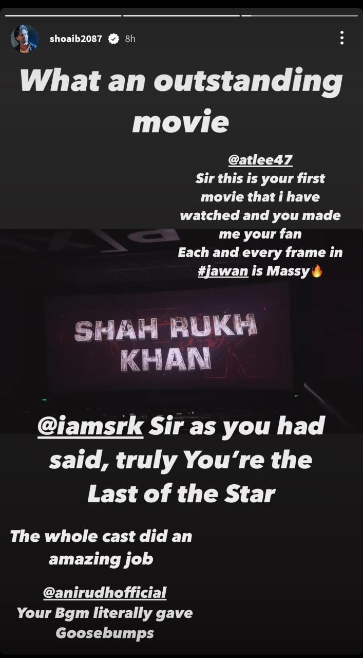 You're the last of the star,' Aly Goni, Jasmin Bhasin, Shoaib Ibrahim heap  praises for Shah Rukh Khan's Jawan | PINKVILLA