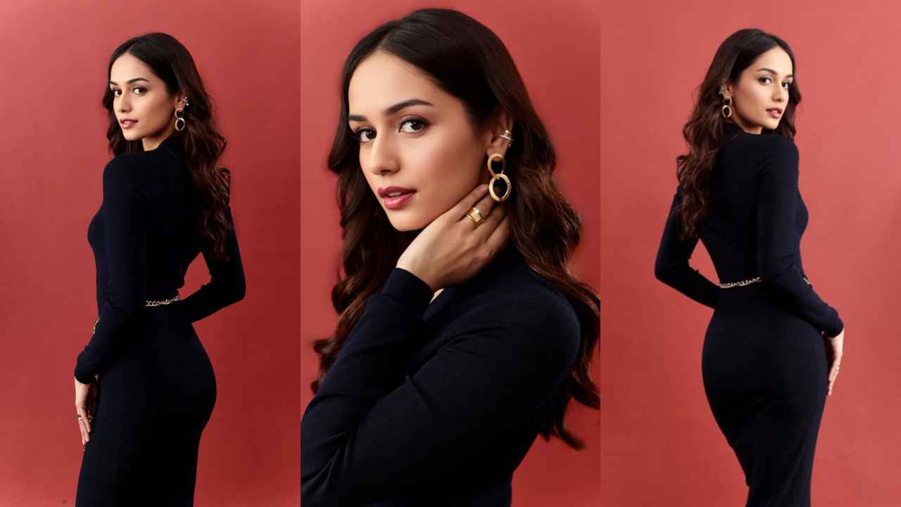 Manushi Chhillar merges Micheal Kors with Christain Louboutin to create an expensive party-ready look