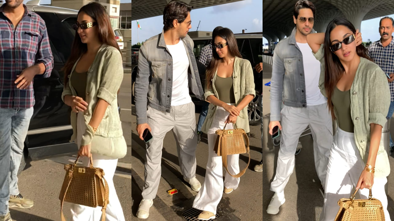 Kiara Advani has upped her airport fashion game with her excellent taste and trend-forward picks.