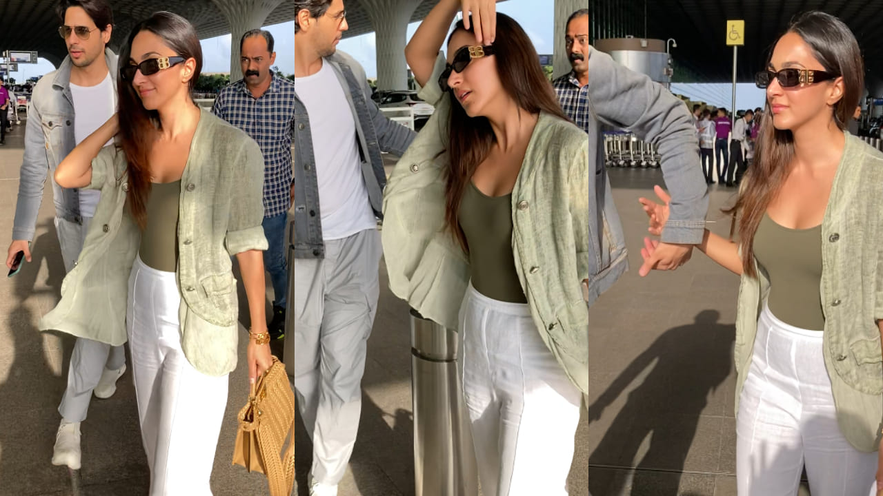 Kiara Advani has upped her airport fashion game with her excellent taste and trend-forward picks.