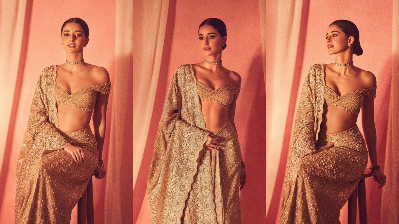 Ananya Panday in Tarun Tahiliani