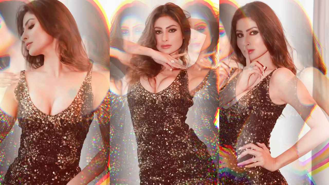Mouni Roy makes a case for mini-dresses in sequin-laden bodycon dress; The PERFECT choice for parties 