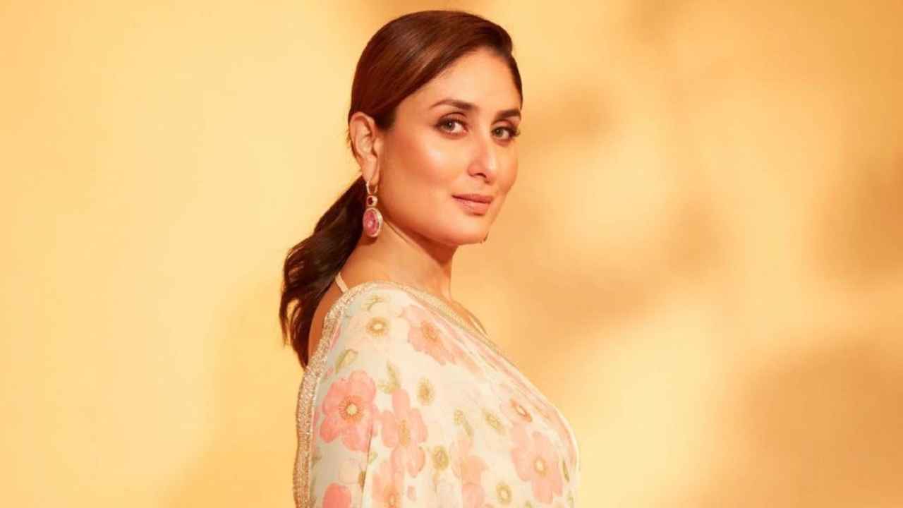Kareena Kapoor Khan makes case for the subtle art of acing minimalism in delicate floral Sabyasachi saree