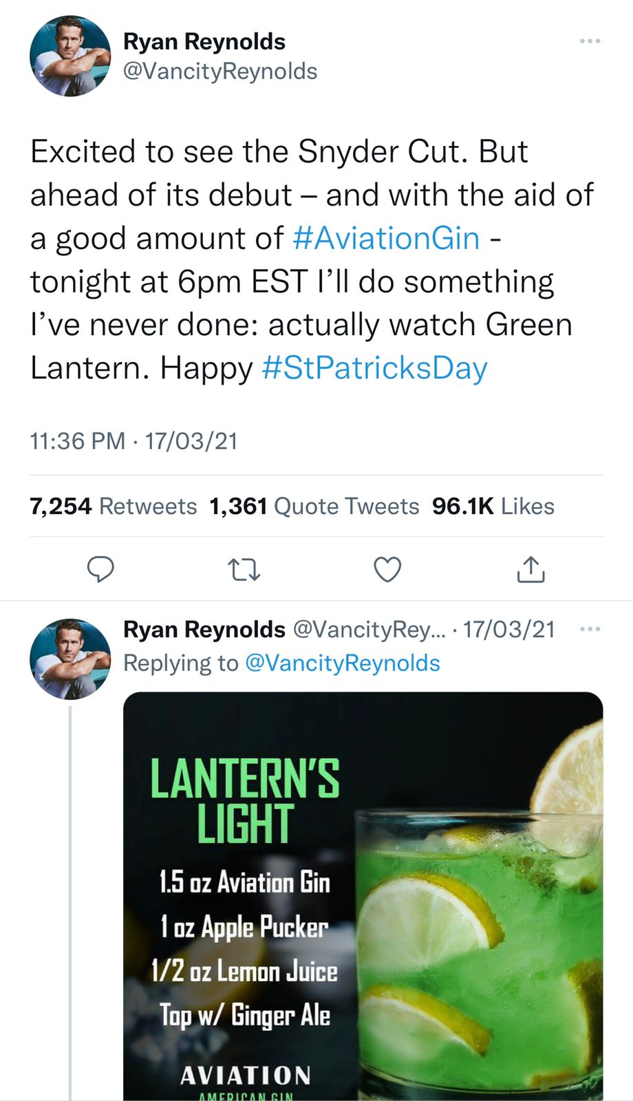Ryan Reynolds (Twitter)