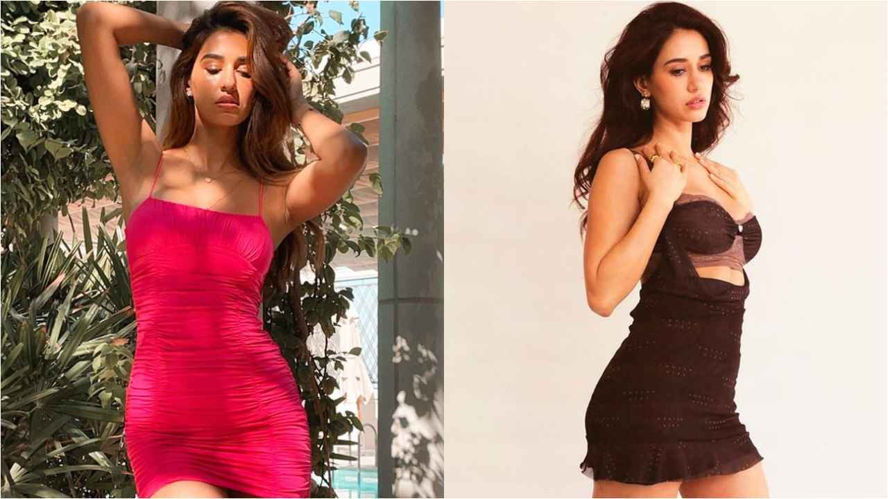 Disha Patani’s sultry mini-dresses with fitted silhouettes, plunging necklines, and slits are incomparable