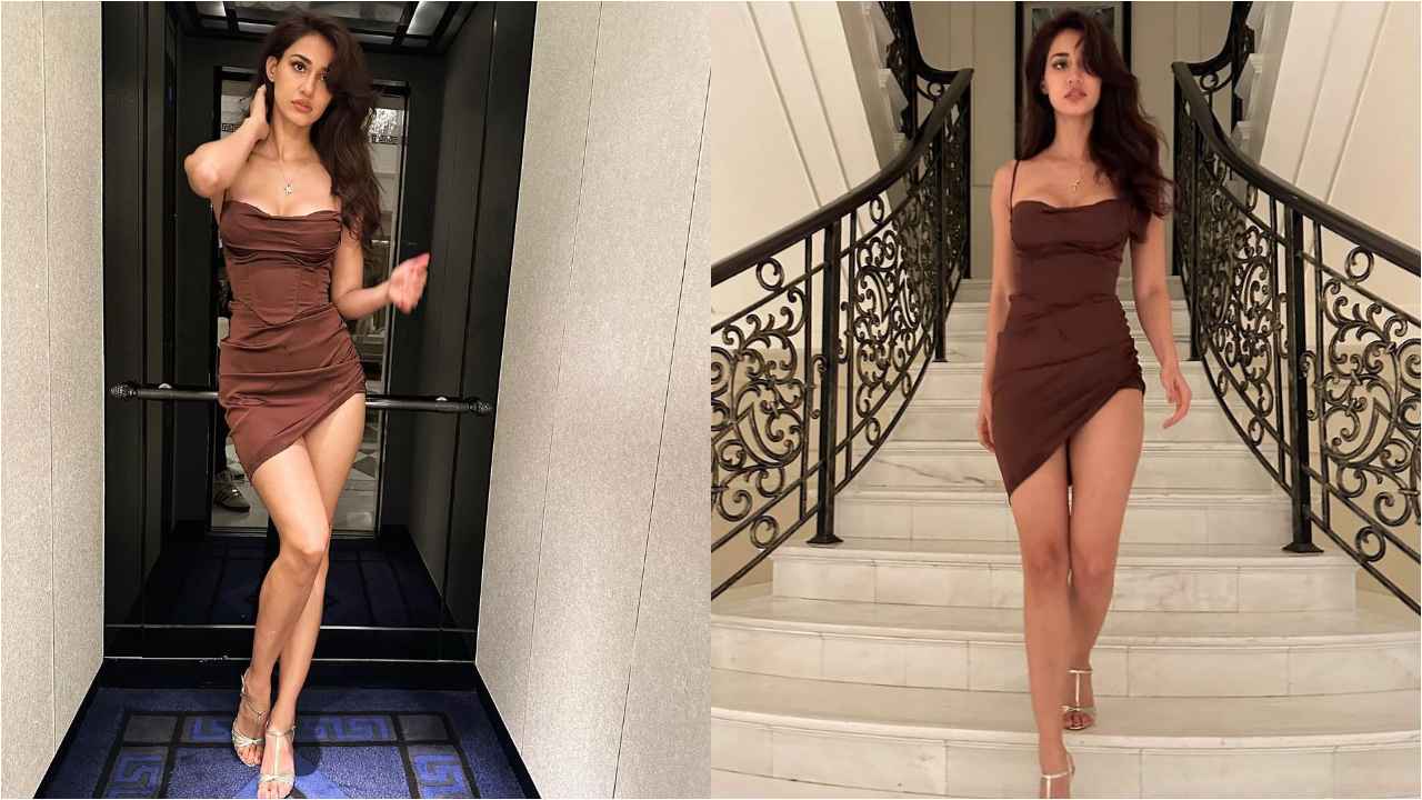 Disha Patani’s sultry mini-dresses with fitted silhouettes, plunging necklines, and slits are incomparable