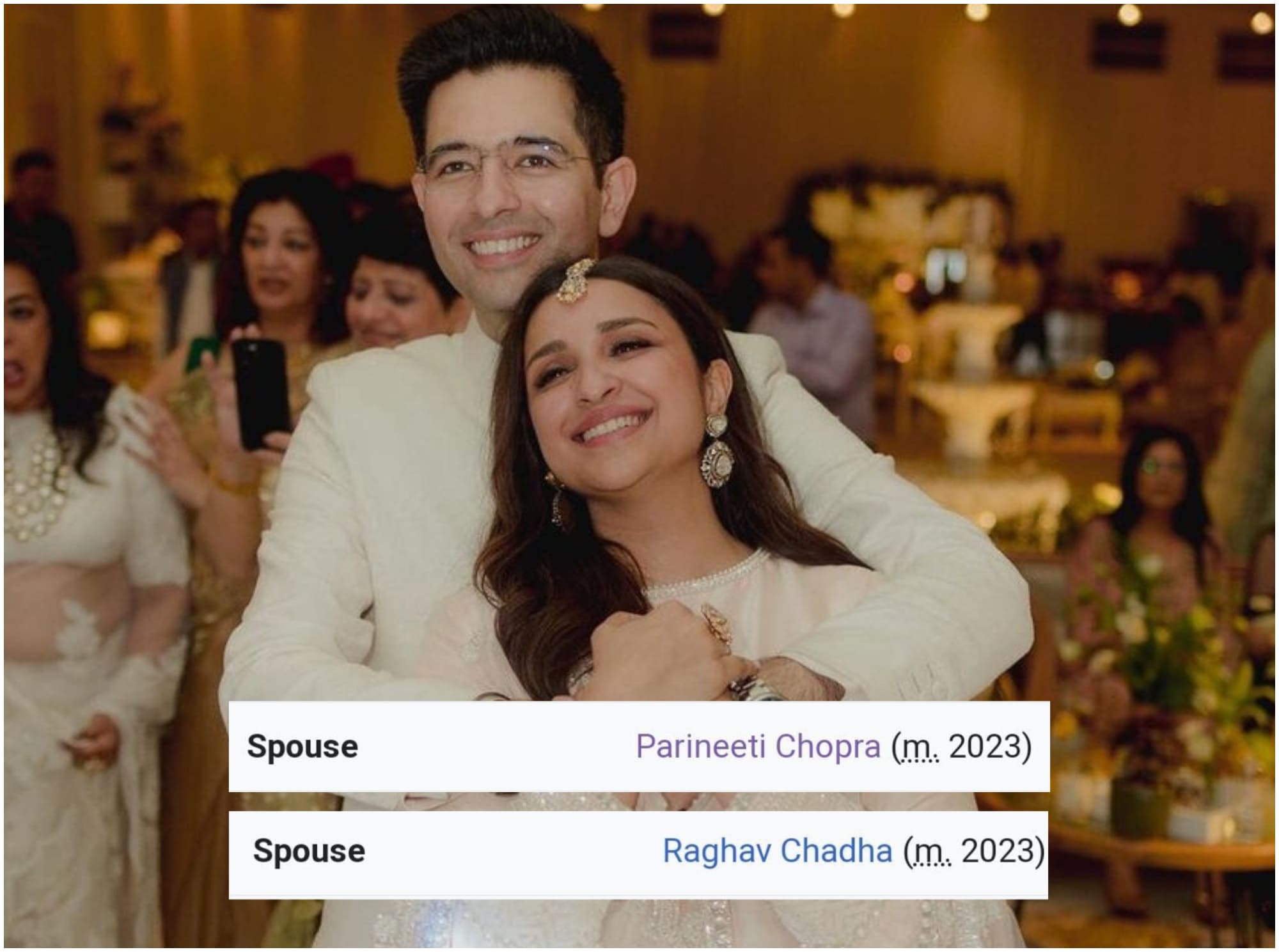 Wikipedia Declares Parineeti Chopra, Raghav Chadha OFFICIALLY MARRIED After  Grand Wedding In Udaipur