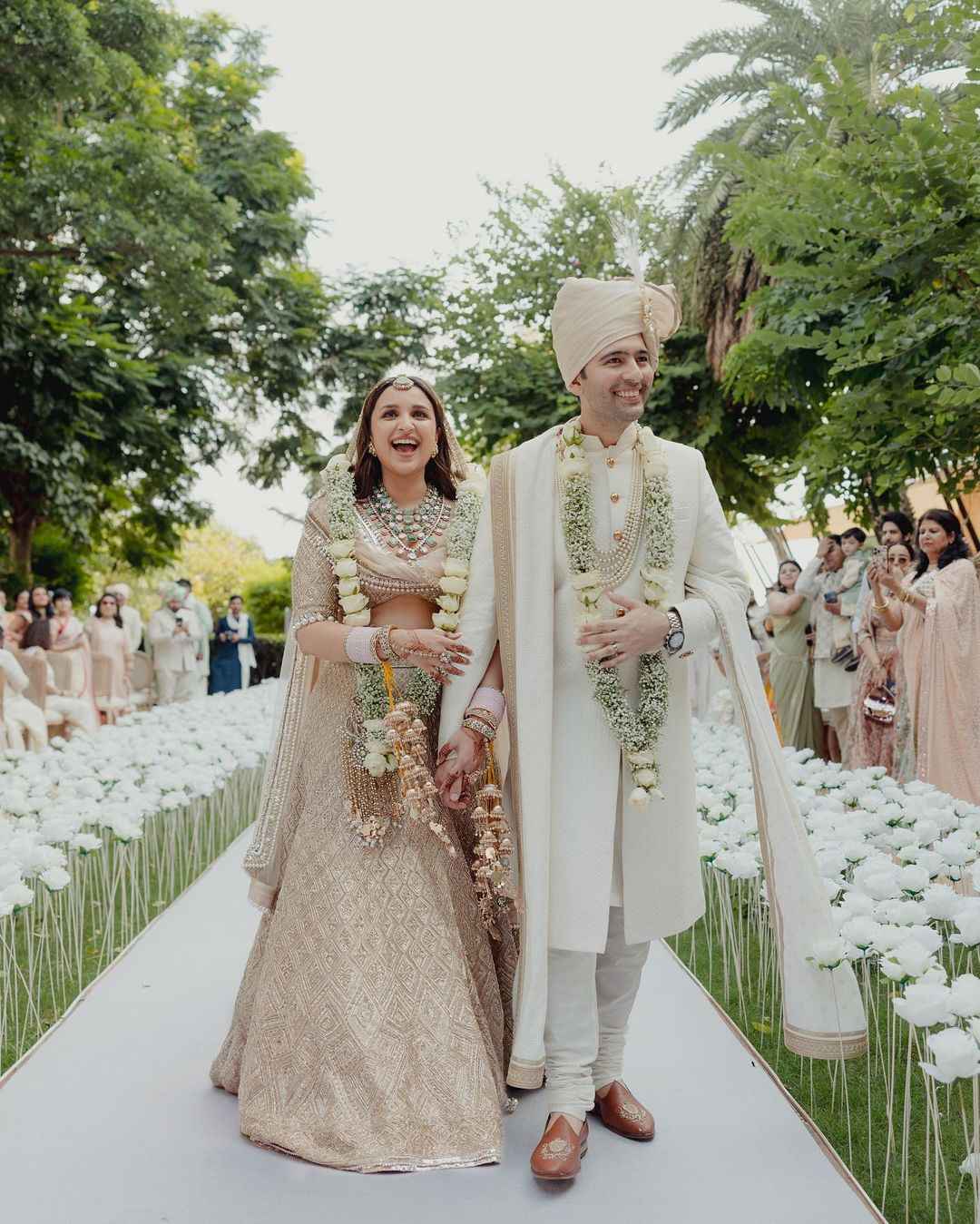 Pairneeti Chopra and Raghav Chadha's wedding pictures Pairneeti Chopra and Raghav Chadha's wedding pictures